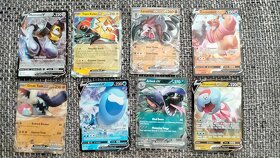 Pokémon "véčkové / exové" karty , originál - 2