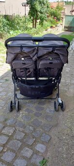 Kočárek pro dvojčata Joie Aire Twin Dark Pewter 2022 - 2