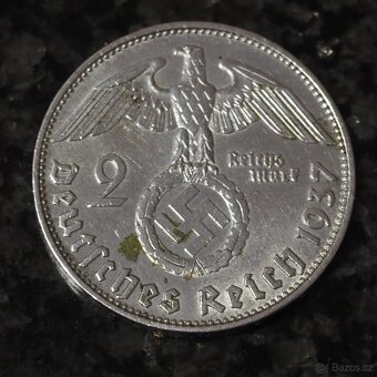 Říšská 2 marka 1938 Paul Von Hindenburg - 2