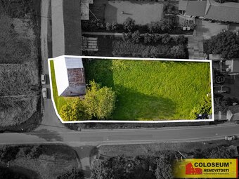 Biskupice, stavební parcela,1.853 m2, stavební projekt, sítě - 2