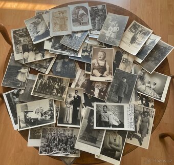 Staré fotografie + kabinetky lidé - různé doby - 2