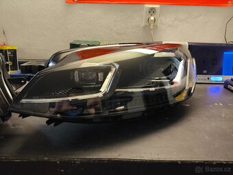 Nové Přední LED světla VW Golf VII Facelift - 2