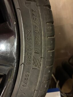 Disky 18 5x100 Torra + pneu Michelin Pilot Sport 4 - 2