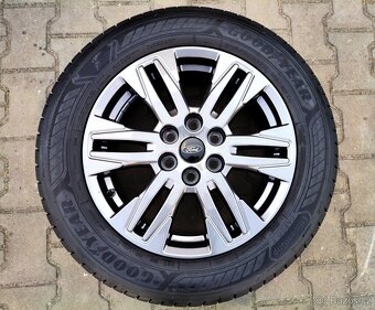Alu kola originál Ford Transit Custom 6x120 R17 NOVÁ SADA - 2