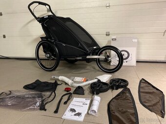 🖤🤍 Thule Chariot Sport black + příslušenství 🖤🤍 - 2