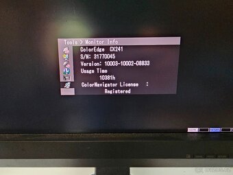 Grafický monitor EIZO CX241 s hardwarovou kalibrací - 2