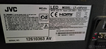 Prodám LED TV JVC LT-43VF4105. - 2