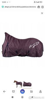 Zimní deka IHR Super Dry 200g 135cm Nová Bordó - 2