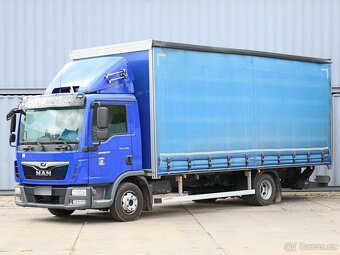 MAN TGL 7.190, 16 PALET, EURO6, HYDRAULICKÉ ČELO KOVO (1500 - 2