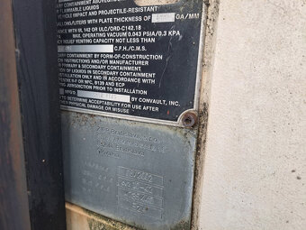 Nadzemní nádrž na PHM s výdejním stojanem (čerpací stanice) - 2