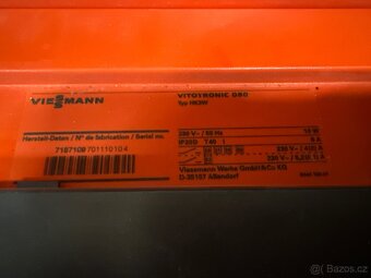 Prodám řídící jednotku Viessmann Vitotronic 050 typ HK3W - 2