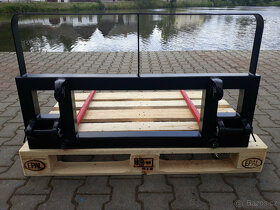 Vidle na balíky (hnůj) na čelní nakladač EURO - malotraktor - 2