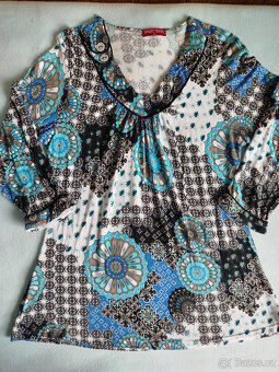 modrobílá, vzorovaná tunika, zn.Sport mode - 2