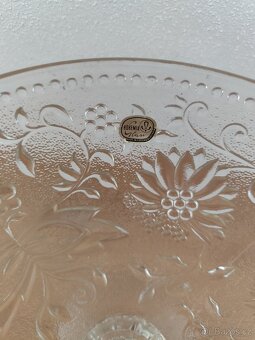 Skleněna mísa Bohemia - průměr 23cm - 2