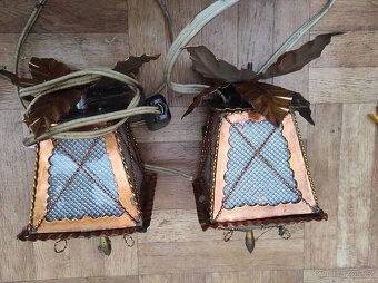 Ručně vyráběné měděné lampičky - 2