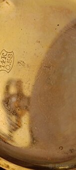 Zlaté pánské hodinky - 2