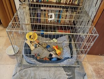 Prodám pozinkovanou přepravní klec pro pejska - 2
