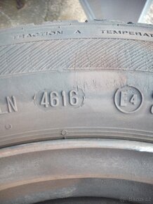 4x108 Sada kol - plechový disky a pneu Peugeot/Citroen - 2