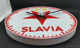 Prodám nové hodiny SK Slavia Praha - nové logo. - 2