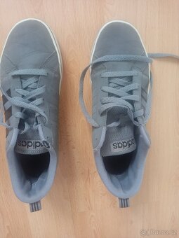 Pánské tenisky (kecky) zn. Adidas, vel. 42 (8) šedé, šňůrky - 2