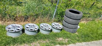 ALU + PNEU + PODLOZKY 5x98 (FIAT DOBLO/OPEL COMBO) - 2