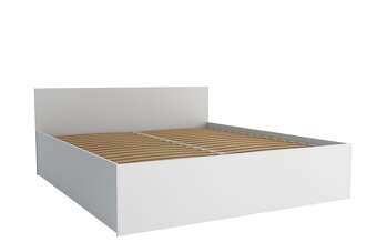 MODERNÍ MANŽELSKÁ POSTEL 180cm bílá - 2