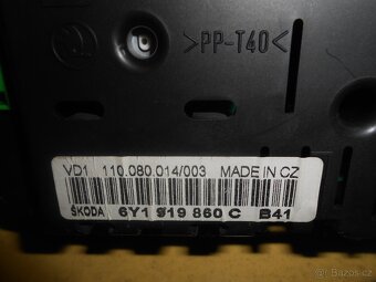 prodam benzinove budiky na skoda fabia 1 - 2