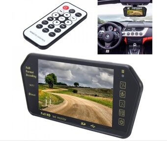 LCD monitor 7“ Full HD MP5 na zrcátko (AV1,AV2,SD,Bluetooth) - 2
