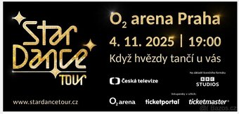 💃 StarDance Tour Praha, 4 řada v sektoru 101 - 2