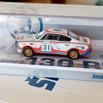 Škoda 130 RS n. 31 rally Acropolis 1979 - krásný model - 2