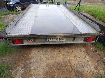 Plaťák 2800Kg, ocelové nájezdy - 2