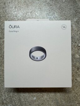 Oura ring 4. generace - stealth vel. 14 - 2