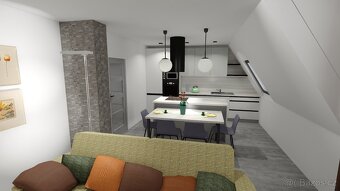 Prodej podkrovního bytu 2+kk s balkónem v Ketkovicích - 2