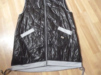 dlouhá prošívaná vesta vel.L-XXL - 2
