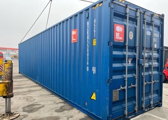 Lodní kontejner 40HC modrá barva - DODÁNÍ ZDARMA - 2