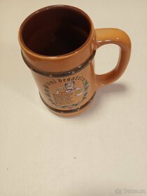 KERAMICKÝ PIVNÍ KORBEL - 2