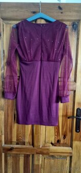 NÁDHERNÉ SPOLEČENSKÉ ŠATY, VEL. L, NOVÉ, PC 1499, - - 2