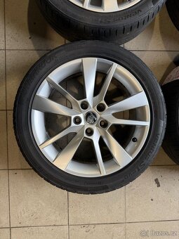 Alu kola TRIUS R17 5x112 ET49 + letní pneu 225/45 R17 - 2