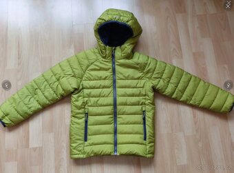 Zimní vyteplená bunda Icepeak, 152, zelenkavá, jako nová - 2