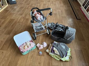 Kočárek pro panenku s BABY born a příslušenství - 2