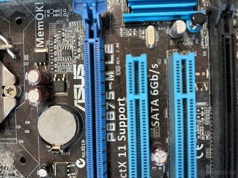 Základní deska ASUS P875-M LE + procesor + RAM - 2