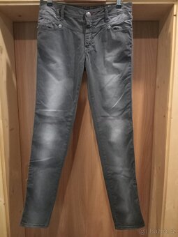 Dámské šedé kalhoty BLUE FIRE -vel.30(M/L) - 2