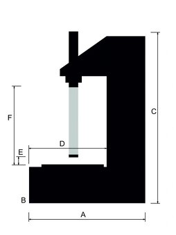Stolní hydraulický lis 10 tun - 2