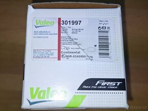 Sada brzdových destiček VALEO 301997 - 2