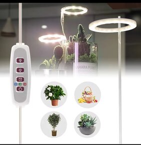 20 LED diod, svítidlo pro pěstování rostlin - 2