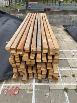 Smrkové hranoly 390x10x8 cm - 2