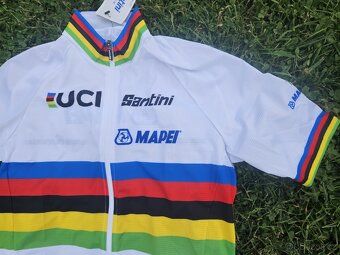 cyklistický dres UCI Santini Mapei - 2
