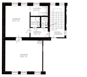 Pronájem nebytových prostor, 70 m², od 1.08.2024 - 2