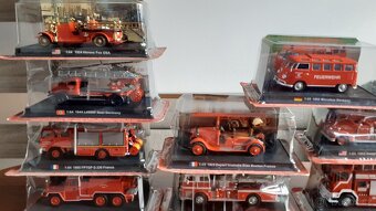 Hasičské modely AMERCOM 60 kusů Hasiči - 2