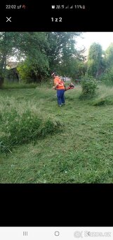 Nabízím služby sekání trávy a řezání - 2